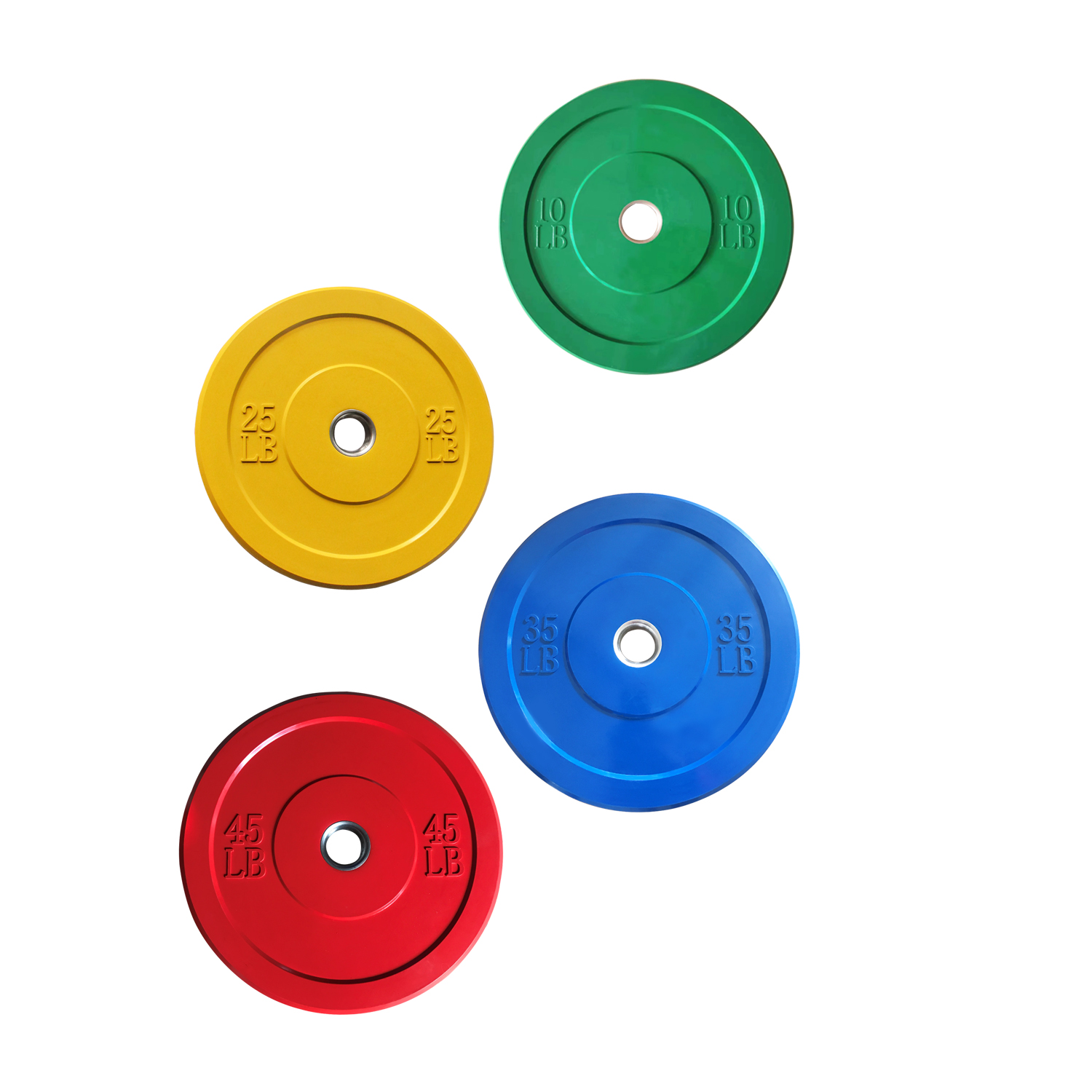 COLORFUL RUBBER BUMPER PLATE