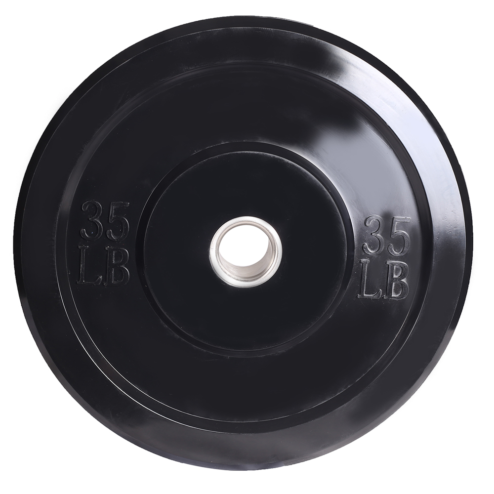 Bumper plates for strength and fitness training