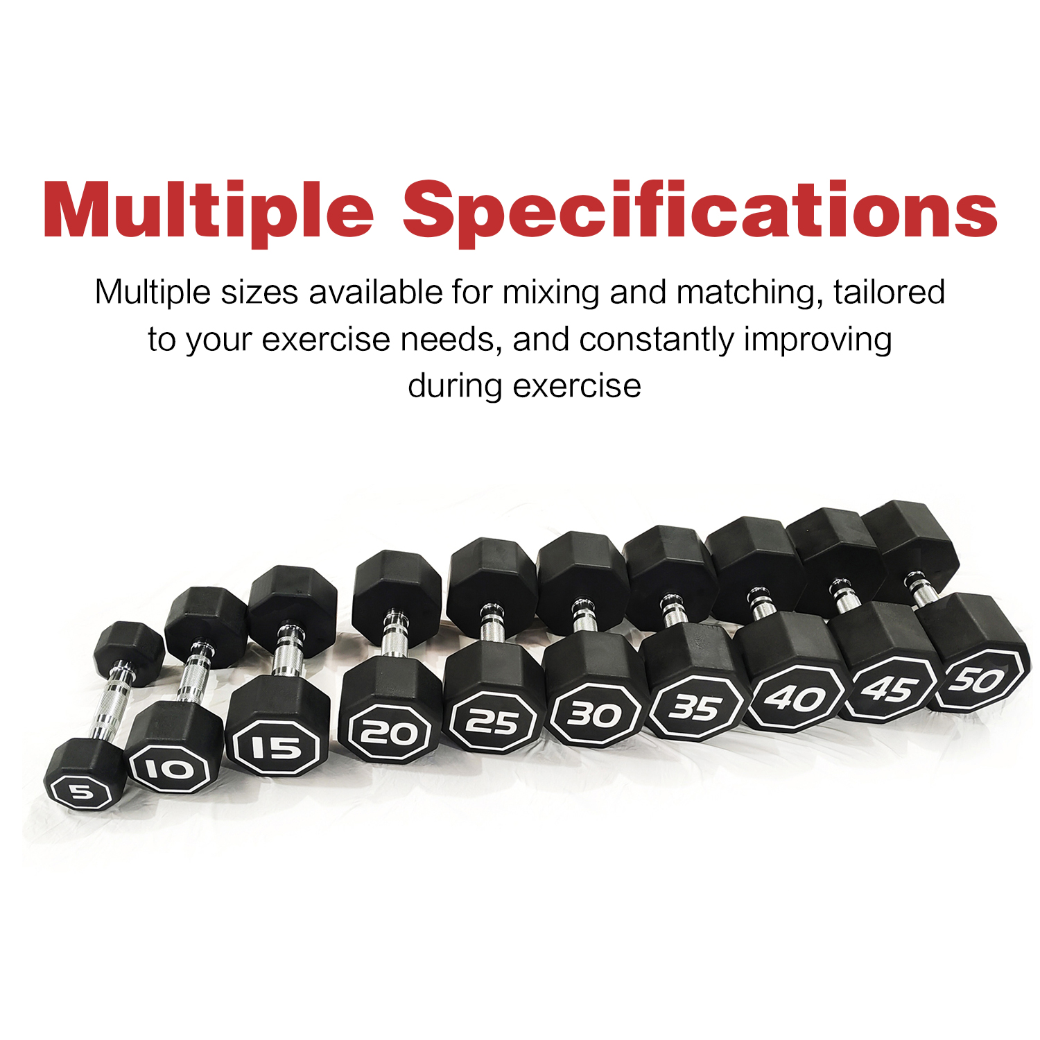 Coated Octagonal Dumbbells