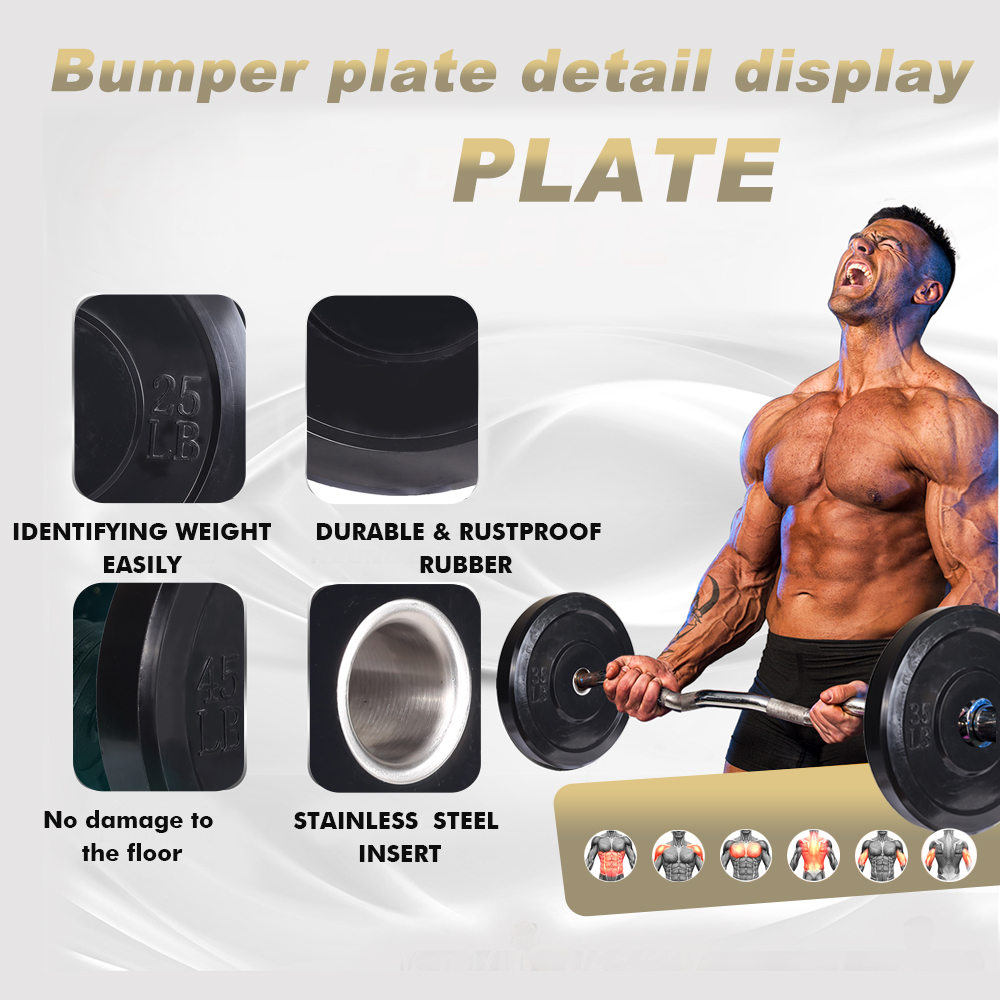 Bumper plates for strength and fitness training - Image 6