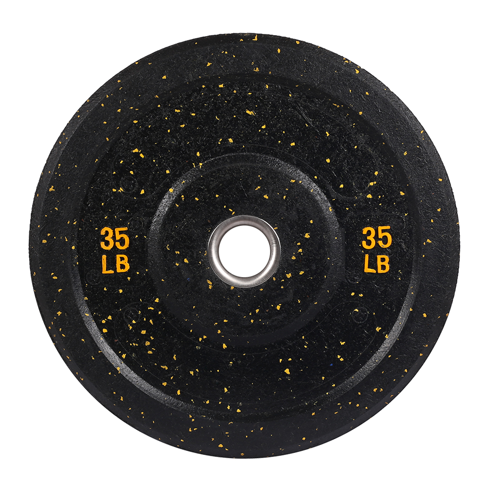 rubber particle high elasticity weight plate as the gym
