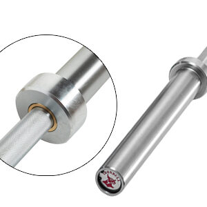 Women bar bearing 6.6ft hardChrom 25mm, 1000lb